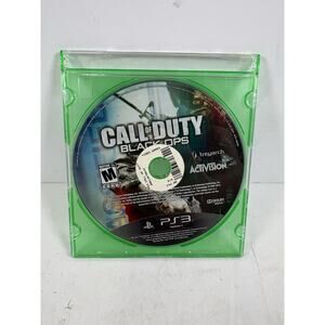 Call of Duty Black Ops Sony PlayStation 3 PS3 Game Activision Treyarch